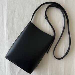 AESTHER EKME Minimal Black Crossbody Bag